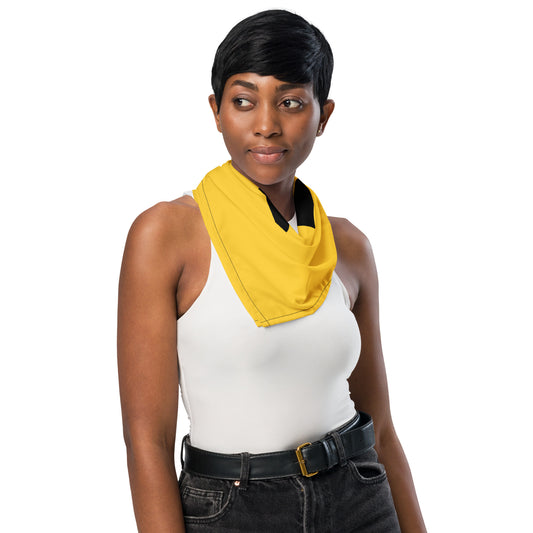 KS Black and Yellow All-over print bandana