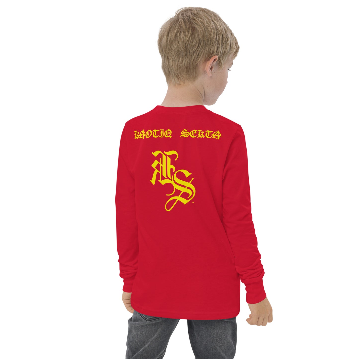 Kaotiq Sekta Unisex KS Youth long sleeve tee