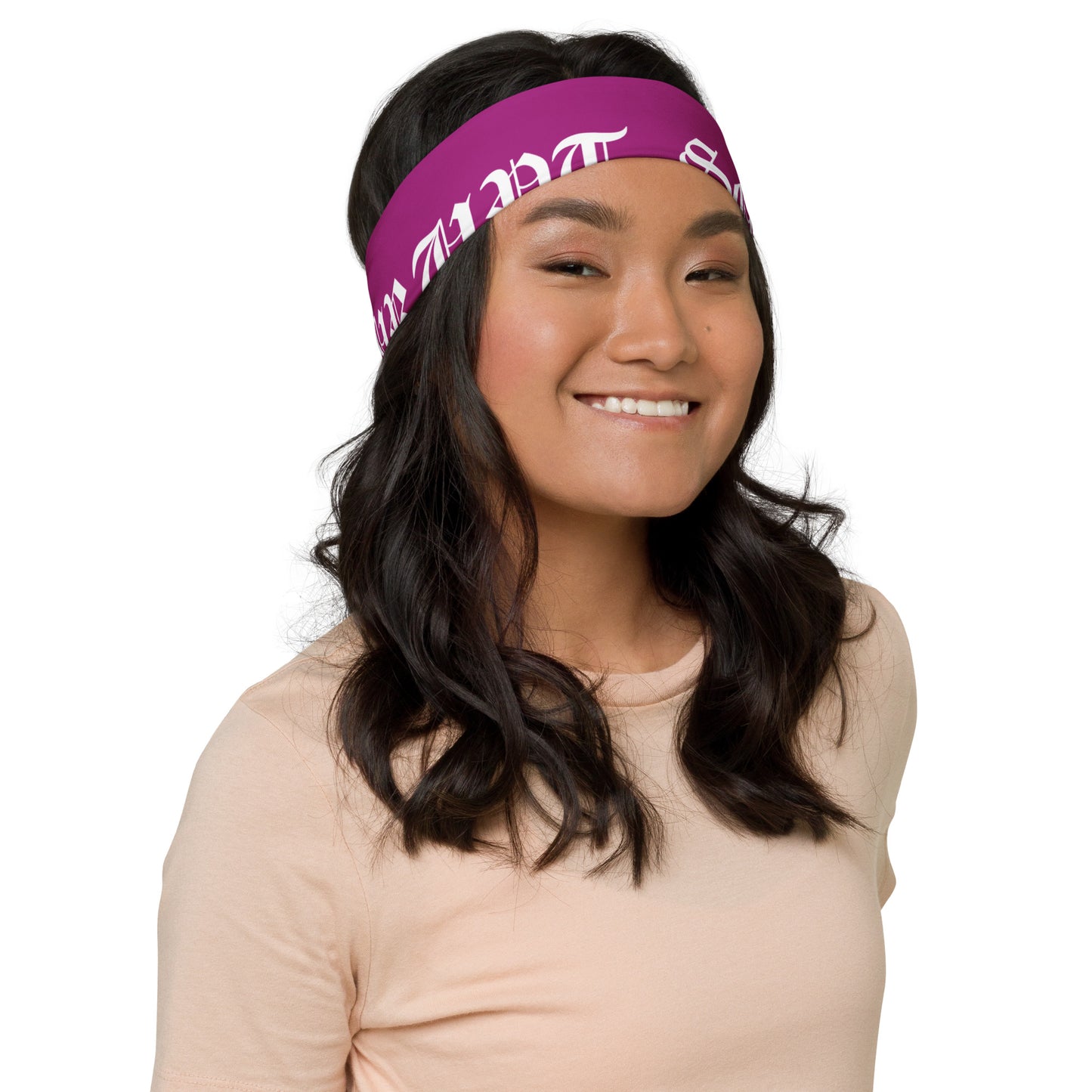 KS Purple/ White Headband