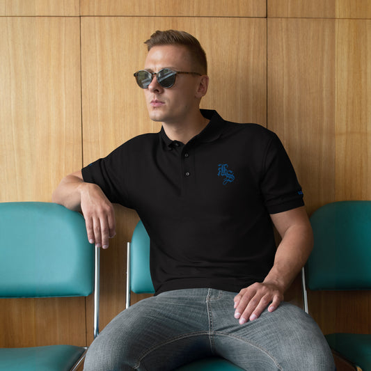 Men's Premium Polo BlkBlue