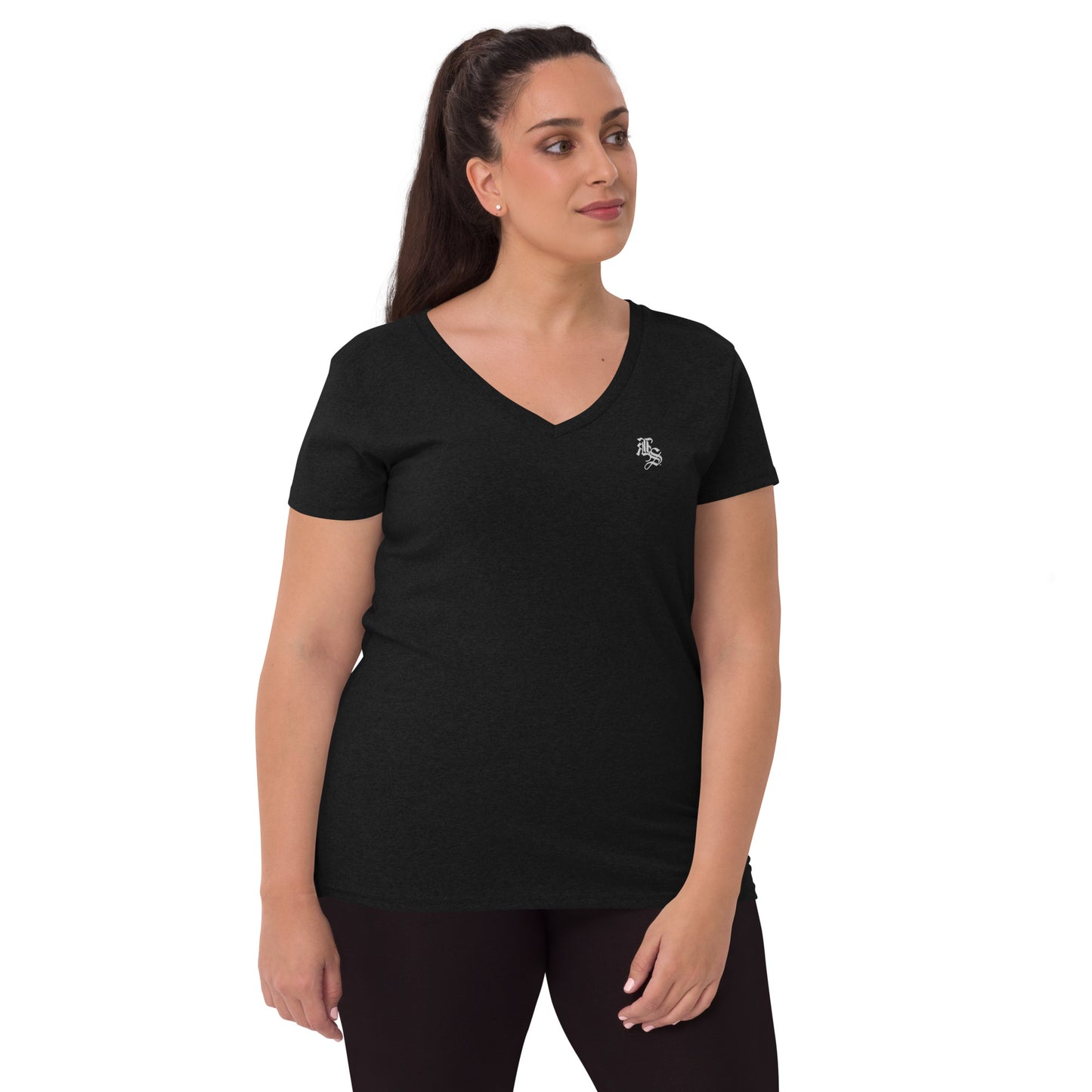 Women’s v-neck KS basics t-shirt